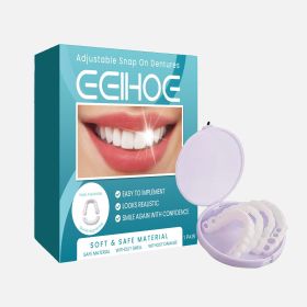 EELHOE Adjustable Buckle Denture, Temporary Fillings Interdental Fillings Orthodontic Denture Kits (Quantity: 2pcs)